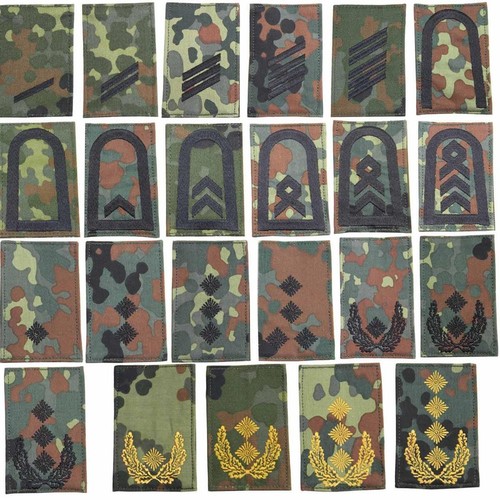 Rangabzeichen flecktarn - bw,