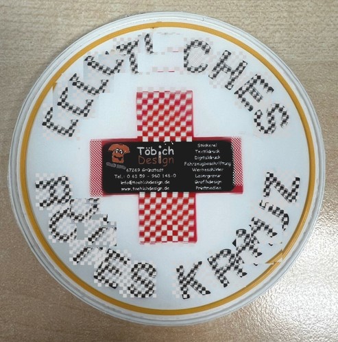 Gummi rubber emblem patch - gummi,