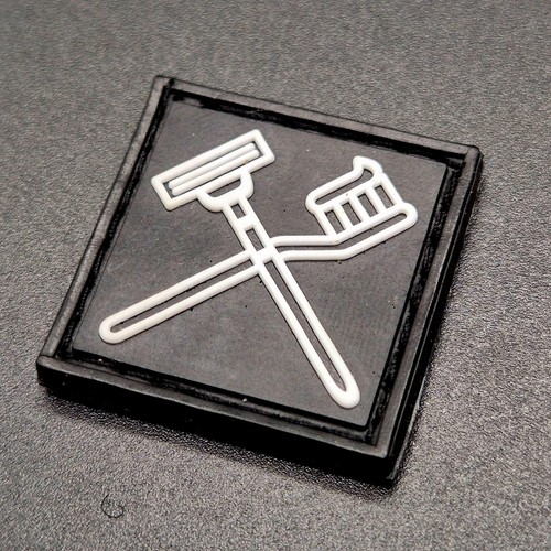 Mini pvc patch abzeichen - patch,