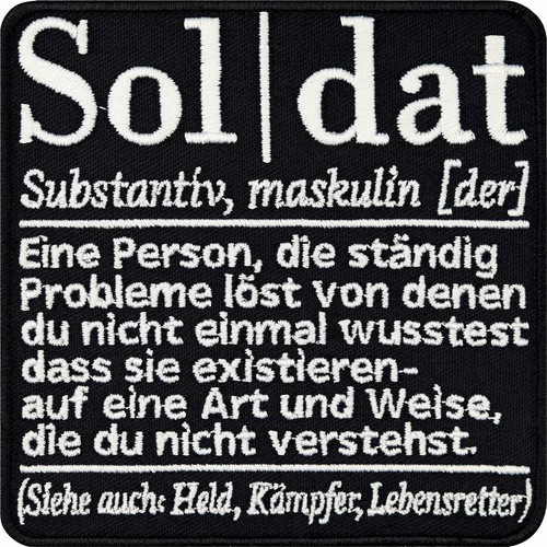 Soldat abzeichen militär - soldat,