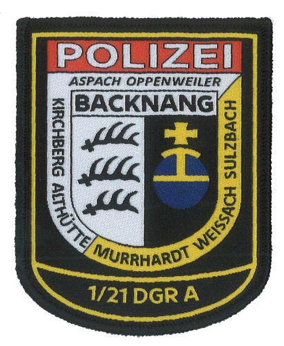 Abzeichen patch polizei - abzeichen,