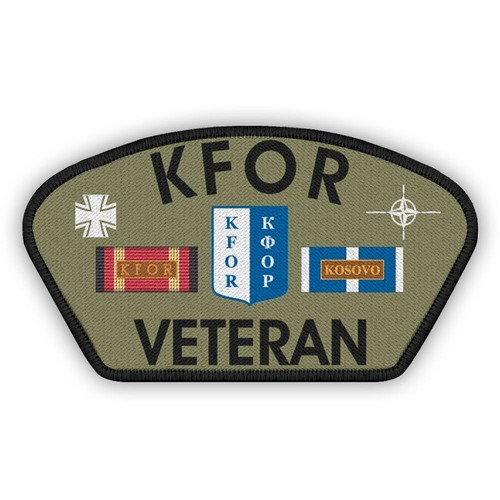 Veteran patch kfor kosovo - veteran,