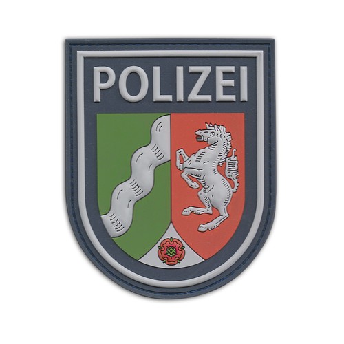 Rubber patch polizei - 3d,