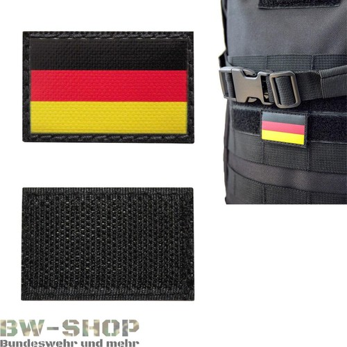 Deutschlandflagge klett patch - deutschlandflagge,